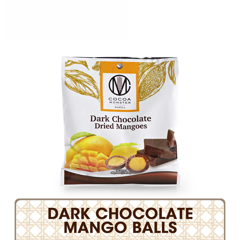 Cocoa monster Dark Chocolate mango balls