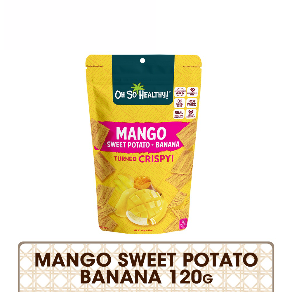 Oh So Healthy Mango Sweet Potato Banana 120g